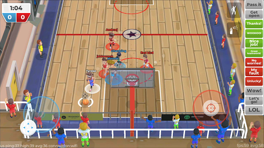 Basketball Rift MOD APK: Multiplayer (Unlimited Cash/Gold) 1