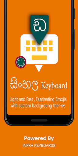 Android application Sinhala Keyboard by Infra screenshort