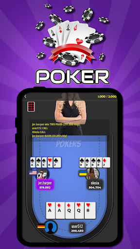 Poker 5 Card draw Casino Slots 3