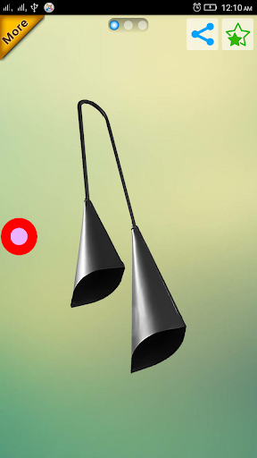 Android application Agogo bells screenshort