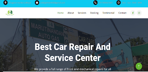 Marutinandan Auto Gas Screen 2