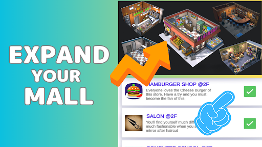 Idle Mall Tycoon - Tap Manager