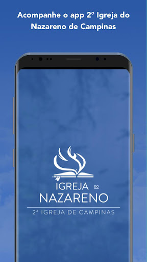 Android application 2° Igreja do Nazareno Campinas screenshort