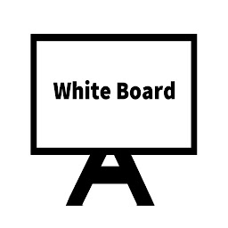White Board ikonoaren irudia