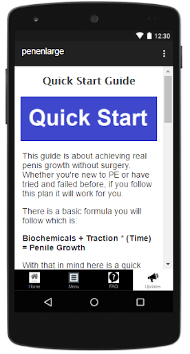 Chemical Penis Enlargement