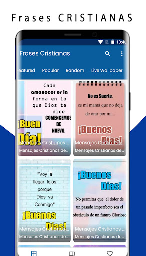 Frases Cristianas Bonitas Screen 2