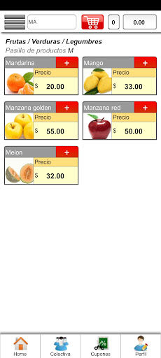 Android application Super Mercado Mty screenshort