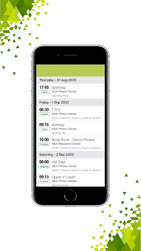 YMCA Y:Active Screen 2
