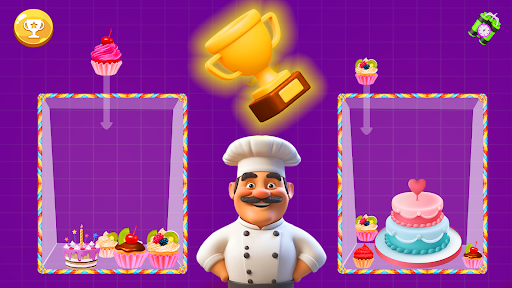Android application Cake Make Merge: Dessert Merge screenshort