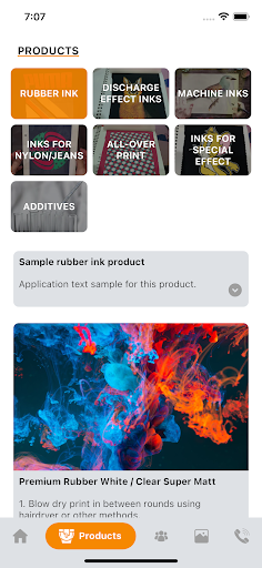 Silkflex Textile Inks Screenshot 2 - AppWisp.com