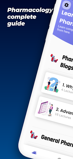 Android application Learn Pharmacology Pro screenshort