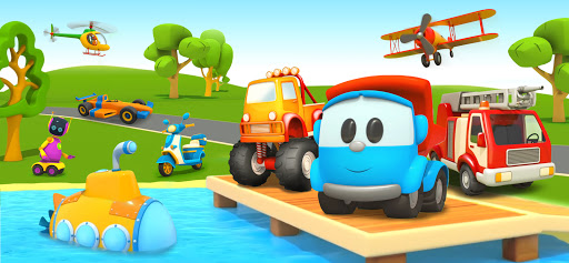 Leo the Truck 2: Jigsaw Puzzles & Cars for Kids androidhappy screenshots 1