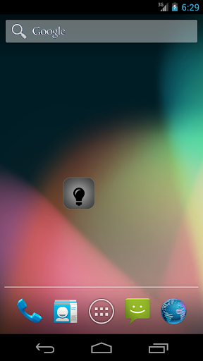Android application Flashlight screenshort