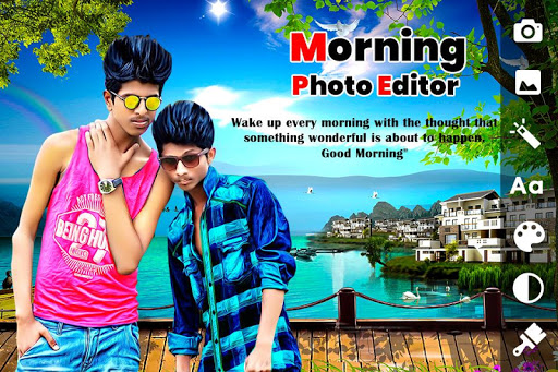 Good Morning Photo Editor