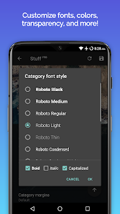 Stuff - To Do List Widget Bildschirmfoto