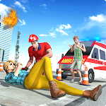 Cover Image of Télécharger Ambulance Car Rescue Simulator  APK