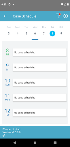 iTraycer Limited Screen 2