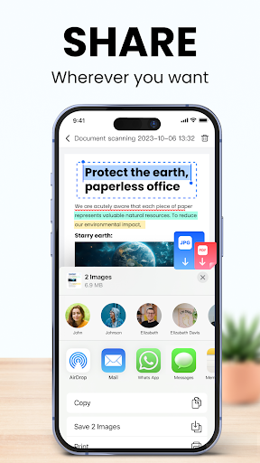 Screenshot of LightPDF Scanner: Scan & OCR