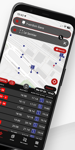TRAVYS Mobile Screen 2