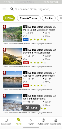 Wachau Nibelungengau-Kremstal Screen 2