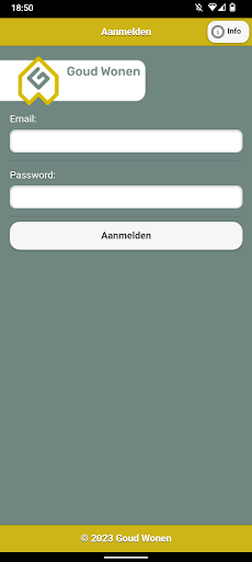 Android application Goud Wonen NOM monitor screenshort