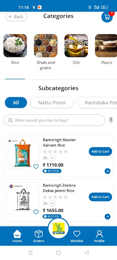 Android application Madurai Kadai screenshort