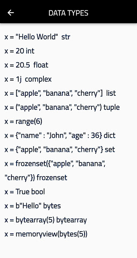 EASY PYTHON Screen 3