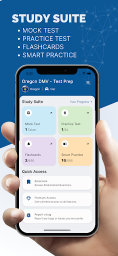 Oregon DMV Permit Practice screenshot 2