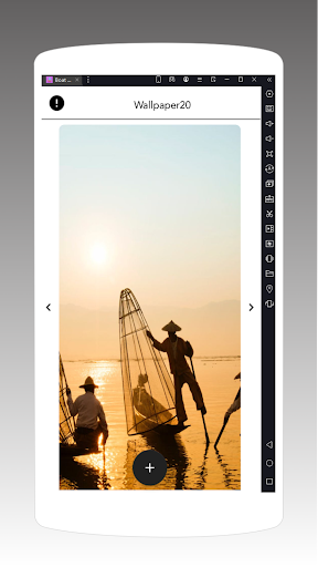Android application Boat wallpapers screenshort