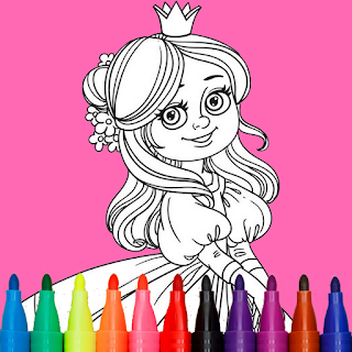 Doll Princess Coloring Book