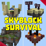 skyblock survival maps for mcpe icon