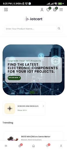 IoT Cart Screen 3