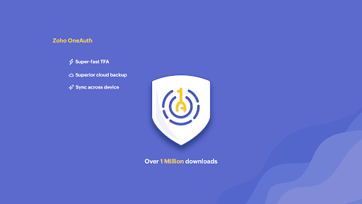 Screenshot of Authenticator App - OneAuth
