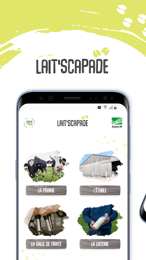 Android application LAIT’SCAPADE screenshort
