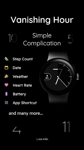 Vanishing Hour - Watch Face screenshot 4