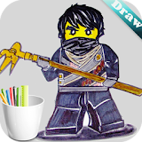Draw Lego Ninjago icon