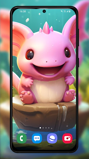 Axolotl Wallpapers Backgrounds Screen 3