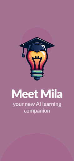 Android application Mila, AI Learning screenshort