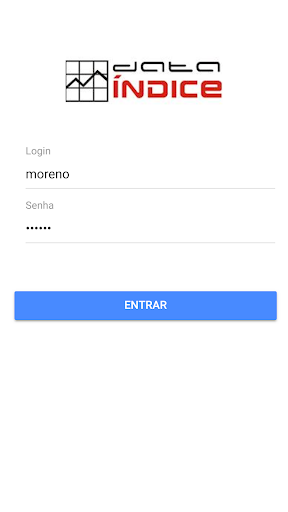 Android application Data Índice screenshort