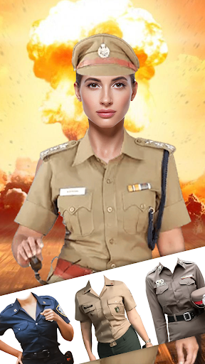 Men Woman Police Suit Editor Screen 2