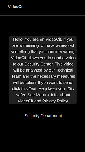 Android application VideoCit screenshort
