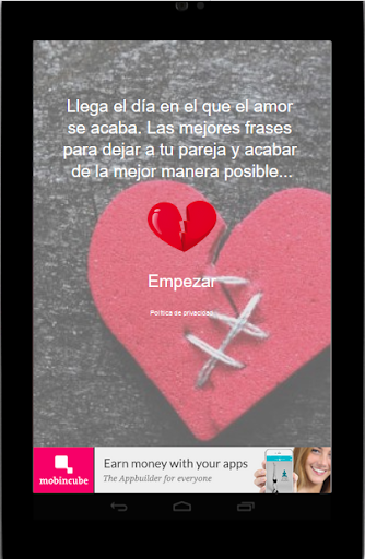 Heartbreak Phrases Screen 3