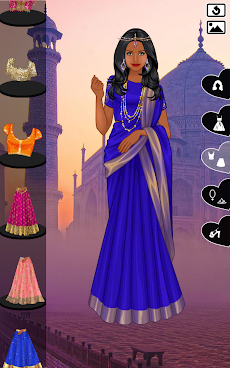 Indian Sari dress upのおすすめ画像4