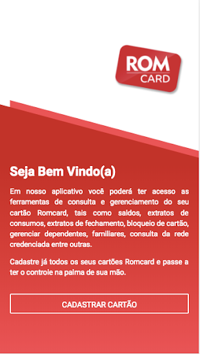 Android application RomCard screenshort