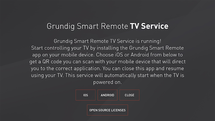 Grundig Smart Remote - TV Serv - 1.10 - (Android)