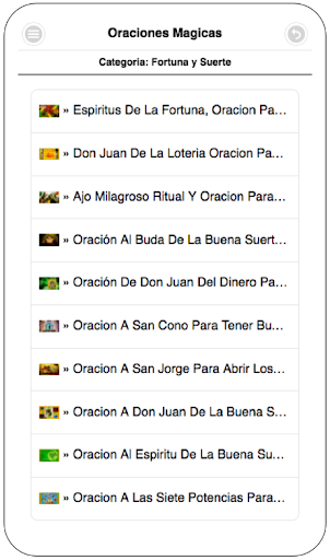 Oraciones Milagrosas Screen 3