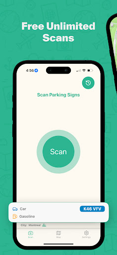 Screenshot of ParkUsher: Find Parking Easily