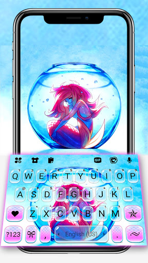 Android application Lonely Mermaid Theme screenshort