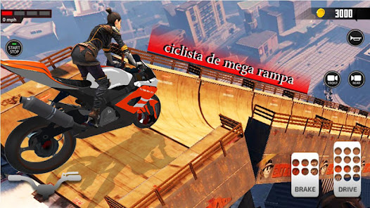 Captura de Pantalla 5 mega rampa bici acrobacias android