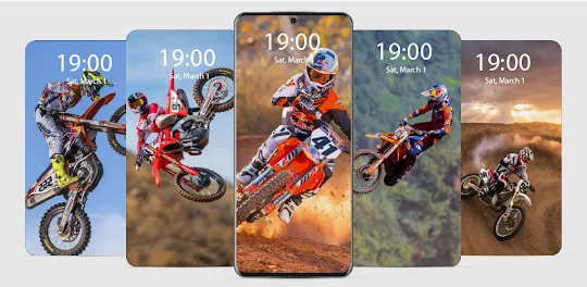 Motocross Live Wallpaper